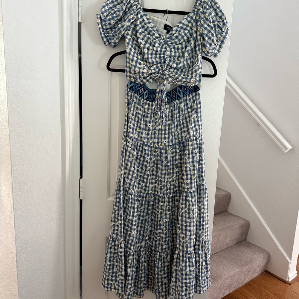 MAAC London Daisy and Gingham Set Size Small/XS